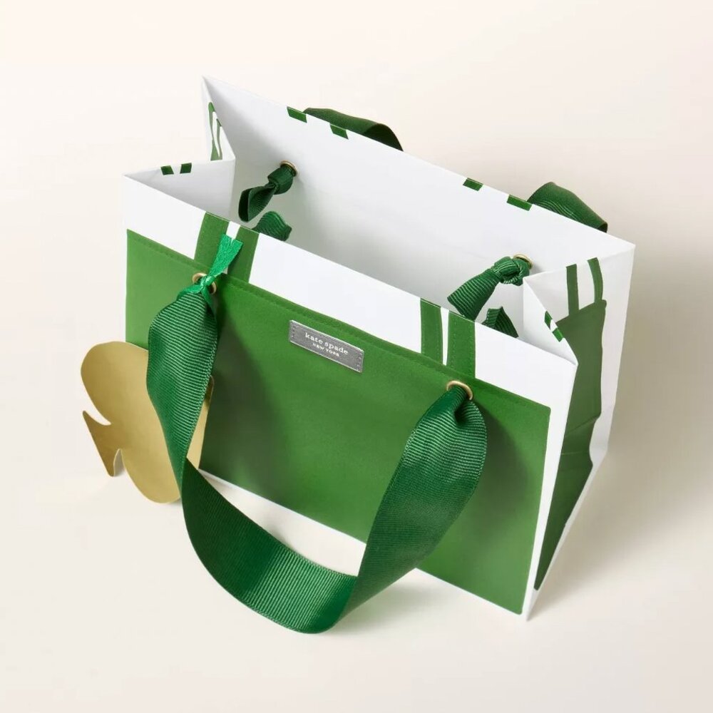 Set of 6 Mini Favor Gift Bags Black/Green/Red - kate spade new york x Target - Picture 2 of 4